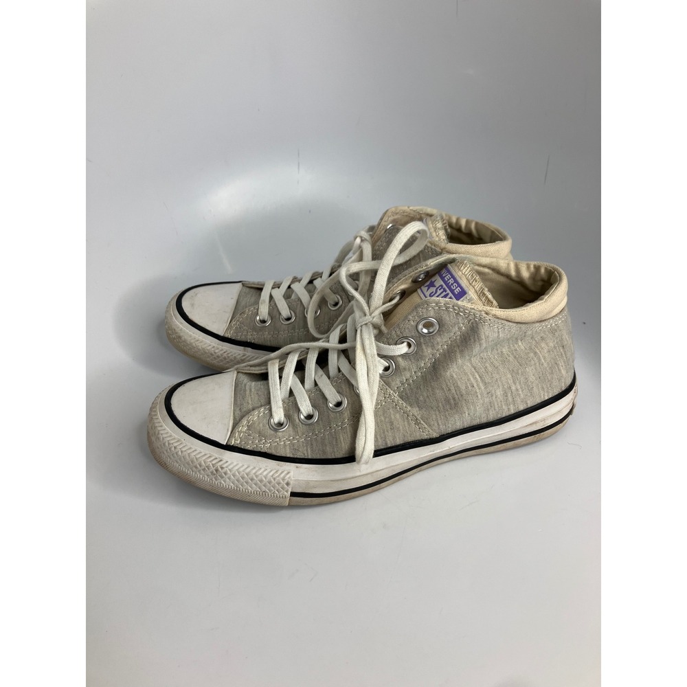 Converse Chuck Taylor Madison Womens 7 Grey Good Mid Top Heathered 563451F